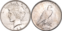 Common Peace Silver Dollars (Any Date 1921 - 1935)