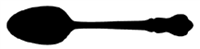 Spoon, Place or Table Spoon, 7 3/4", Sterling Silver