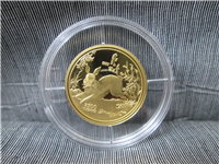 MONGOLIA 1999 Year of the Rabbit 2500 Tugriks Gold Proof