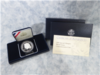 Special Olympics World Games Proof Silver Dollar + Box & COA  (US Mint, 1995S)  