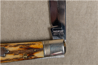 1989 WINCHESTER W15 1950 Stag Single Blade Limited Edition Lockblade Knife