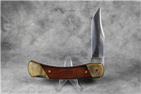 SCHRADE LB7 Uncle Henry Bear Paw Rosewood Folding Lockback Knife