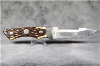 REMINGTON UMC R-6 Delrin Stag Fixed Blade Skinner Hunting Knife