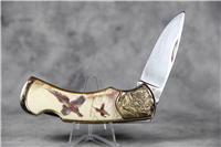 FRANKLIN MINT Ring Neck Pheasant Collector Lockback Knife