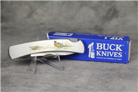 BUCK VIP 1 521 Ringneck Pheasant Folding Lockback Knife MINT IN BOX