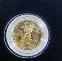 $10 Gold American Eagle Proof in Box with COA (US Mint, 2002W)   