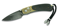 2011 WILLIAM HENRY B09-1109 Anthracite Damascus Limited Edition Knife