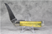 2014 CASE XX 12250 - 61953L SS 125th Anniversary Olive Green Bone RussLock Knife