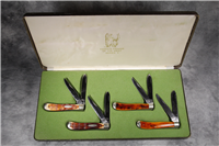 PARKER FROST Famous Indians of the West Series I Set of 4 Pocket Knives