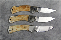 Rare Vintage PARKER CUT CO. Indians Series IV Set of 3 Pocket Knives