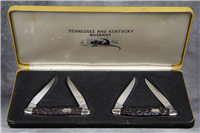 WINCHESTER Limited Edition Tennessee & Kentucky Muskrat Knife Set of 2