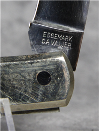 Rare Early 1980s EDGEMARK Cavalier Folding Lockback Knife