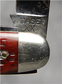 Vintage 1940-1964 CASE XX 6445R Jigged Bone Camper Pocket Knife