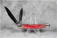 1981 CASE XX USA SR6244 Smooth Red Appaloosa Bone Medium Jack Knife