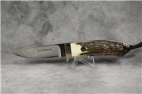 A. G. RUSSELL ATS-34 Stag Hunting Skinner Knife