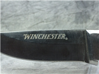 WINCHESTER 6-1/8" Wood-Handled Fixed-Blade Knife with Sheath
