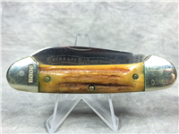 1981 IXL SCHRADE WOSTENHOLM Limited Edition Stag 2-Blade Canoe