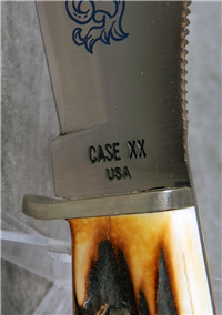 1972-1988 CASE XX USA 523-5 SSP Stag Fixed Blade Knife