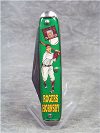 Novelty Knife Co ROGERS HORNSBY Single Blade Pictoral