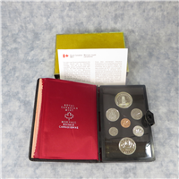  CANADA 7 Coin Double Struck Silver Dollar Proof Set (Royal Canadian Mint, 1977)