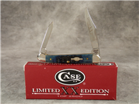 1998 CASE XX USA 62109X SS Ltd. Ed. Blue Jigged Bone Mini Copperhead Knife