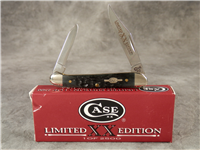 1997 CASE XX USA 62109X SS Ltd. Ed. Black Jigged Bone Mini Copperhead Knife