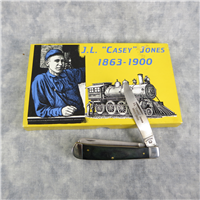 J.L. "Casey" Jones CHEROKEE 1863-1900 Commemorative Green Wood  & Button Set