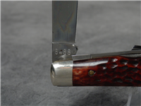 1972 / 1973 CASE XX USA 6488 Transition Red/Brown Jigged Bone Large Congress Knife