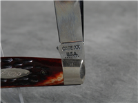 1972 / 1973 CASE XX USA 6488 Transition Red/Brown Jigged Bone Large Congress Knife