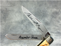 2005 CASE XX 6254 SS *RUGER 55th Anniversary* Jigged Bone Modern Trapper Knife