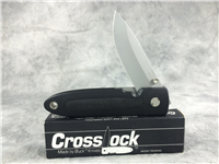 BUCK 180 S1 CROSSLOCK Black Linerlock Single-Blade
