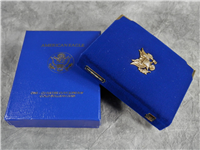1989 P $10 1/4 Ounce Gold American Eagle Proof in Box with COA