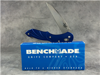 BENCHMADE Switchback 921 *Warren Osborne* Blue Aluminum 2-Blade Axis Lock