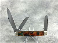 1995 BULLDOG Duck Feather Celluloid Stockman Pocket Knife
