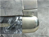 1991 KA-BAR ETN91 Abalone Swirl Celluloid 3-Blade Elephant Toenail Whittler