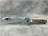 PUMA WHITE HUNTER 6377 Stag Fixed Blade Knife with Sheath