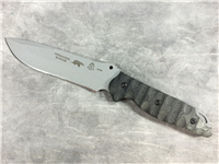 TOPS KNIVES Operation Badger 12-1/4" Fixed-Blade Knife with Sheath
