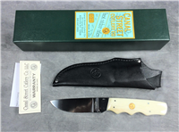 2014 CANAL STREET Antique Smooth Bone Limited Edition Hunters Pride Knife