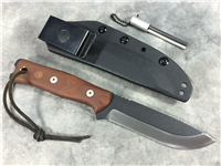 TOPS KNIVES S-2762 FIELDCRAFT BOB 10" Camping Knife with Sheath & Firesteel