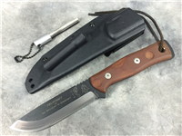 TOPS KNIVES S-2762 FIELDCRAFT BOB 10" Camping Knife with Sheath & Firesteel