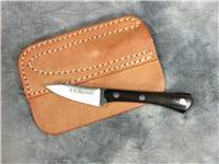 A.G. RUSSELL 6-inch Fixed Blade Knife with Leather Sheath