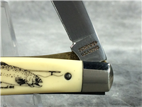 SCHRADE+ SCRIMSHAW SC503 Trout Folding Lockback Knife