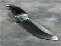 2004 BUCK 103 Black Phenolic 8-1/8" Skinner Knife with Leather Sheath