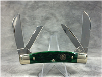 HEN & ROOSTER BERTRAM CUTLERY 344-HCB Jigged Green Bone Congress Knife