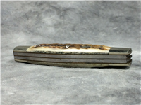 CRISNER INDIAN HEAD Handmade Stag 3-Blade Stockman