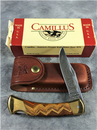 CAMILLUS North American Hunting Club Heritage Collection Wood Folding Lockback