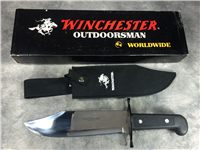 WINCHESTER W 40 14030 Stainless 14-1/4" Fixed-Blade Bowie Knife w/ Sheath