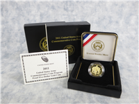 United States Army Commemorative Proof Gold $5 Coin with Box and COA (US Mint, 2011-W)