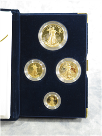 American Eagle Gold Proof 4-Coin Set in Box with COA (US Mint, 2007-W)