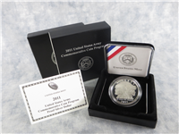 United States Army Commemorative Silver Proof Dollar in Box with COA (US Mint, 2011-P)